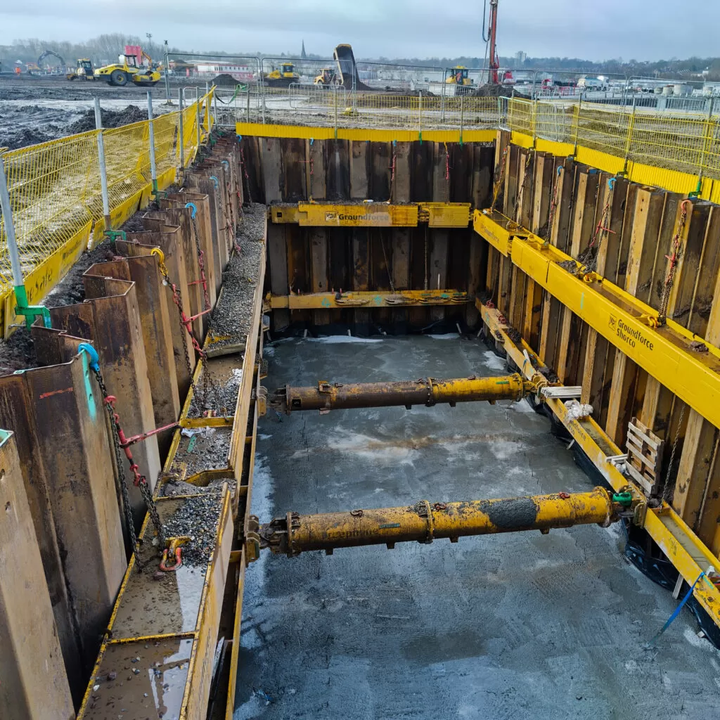 Sheet Pile Cofferdam - Pegasus Birkenhead